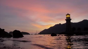 Sunset in Malaysia Stock Footage 85625944