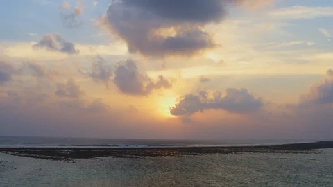 Sunset. Maldives Stock Footage 104094577