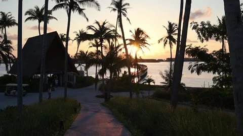 Sunset Maldives Stock Footage 171070540