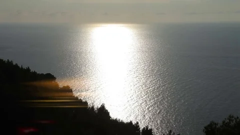 Sunset in Mallorca. Stock Footage 82593976