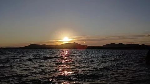 Sunset at Mallorca Stock Footage 301335443
