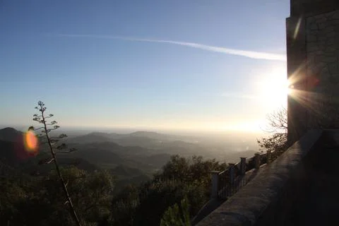 Sunset on Mallorca Stock Photos