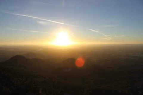 Sunset on Mallorca Stock Photos