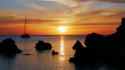 Sunset in Malta Stock Photos