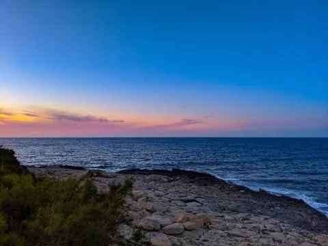 Sunset in Malta Stock Photos