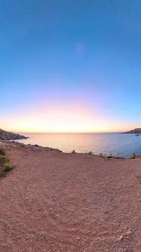 Sunset in Malta Stock Photos