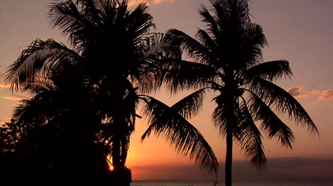 Sunset in Manila Bay Philippines Video stock 38605281