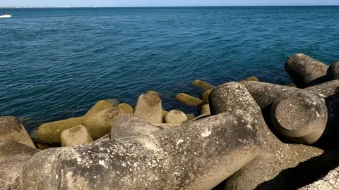 Sunset at Matosinho Beach Stock Footage 288871802