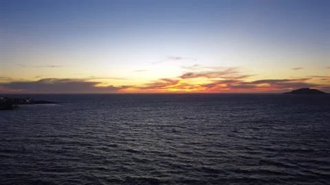 Sunset in Mazatlán Stock Footage 321380454