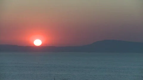 Sunset Mediterranean 3 Video stock 792035
