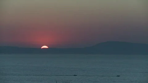 Sunset Mediterranean 8 Video stock 791983