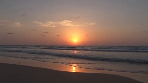 Sunset on the Mediterranean Sea Stockbeeldmateriaal 83912645