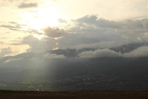 Sunset in Merida Stock Photos