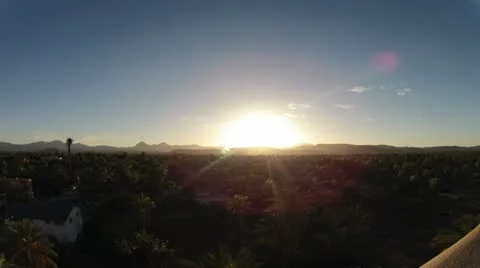 Sunset Mexico Stock Footage 22103700