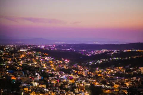 Sunset in Mexico Stock Photos