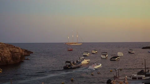 Sunset in Minorca Stock Footage 170050827