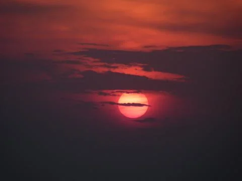 Sunset in Miroslava Stock Photos