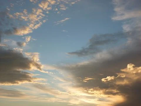 Sunset in Miroslava Foto stock