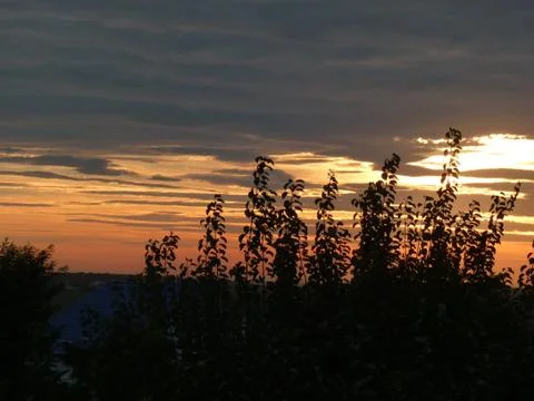 Sunset in Miroslava Stock Photos