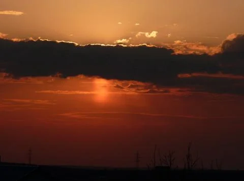Sunset in Miroslava Stock Photos