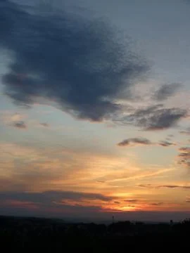 Sunset in Miroslava Stock Photos