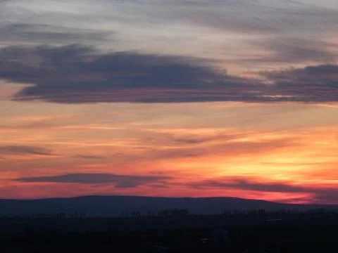 Sunset in Miroslava Stock Photos