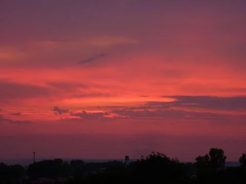 Sunset in Miroslava Stock Photos