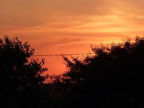 Sunset in Miroslava Stock Photos