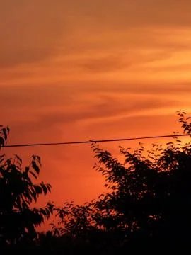Sunset in Miroslava Stock Photos