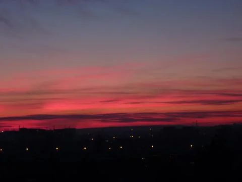 Sunset in Miroslava Stock Photos