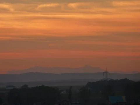 Sunset in Miroslava Stock Photos