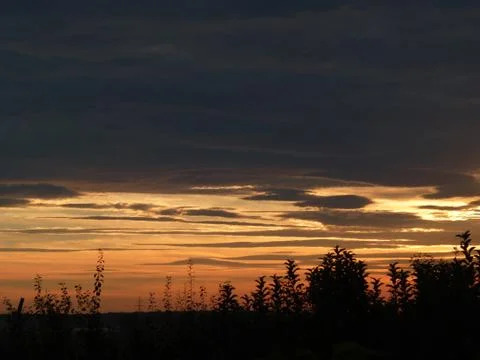 Sunset in Miroslava Stock Photos