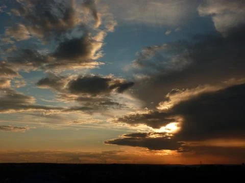 Sunset in Miroslava Stock Photos