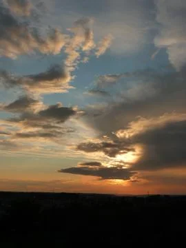 Sunset in Miroslava Stock Photos