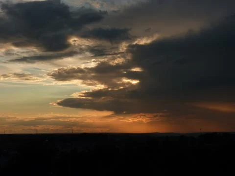Sunset in Miroslava Stock Photos
