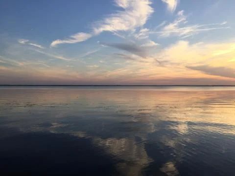 Sunset Mirror Stock Photos