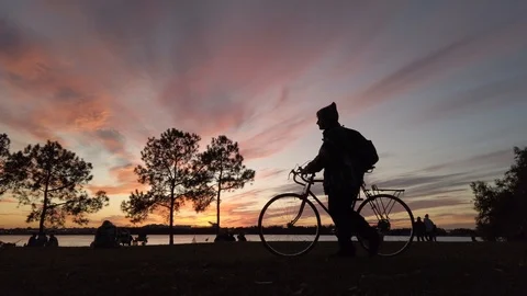 Sunset on Mississipi Stock-Footage 119240359