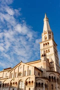 Sunset in Modena, Emilia Romagna, Italy Foto stock