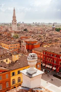 Sunset in Modena, Emilia Romagna, Italy Stock-Fotos