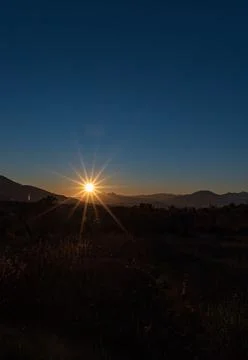 Sunset in Molise Stock Photos