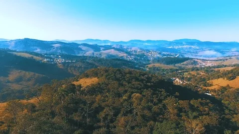 Sunset in a Montain Video stock 108804681