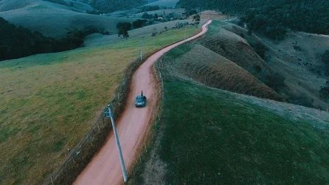 Sunset in a Montain Video stock 108805113