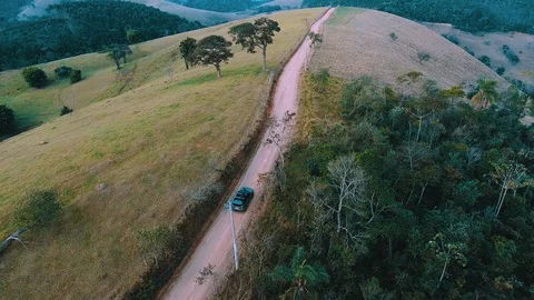 Sunset in a Montain Video stock 108805173