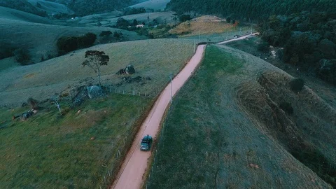 Sunset in a Montain Video stock 108805561