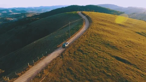 Sunset in a Montain Video stock 108805621