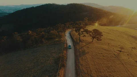 Sunset in a Montain Video stock 108806008