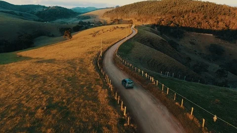 Sunset in a Montain Video stock 108806164