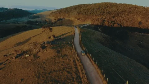 Sunset in a Montain Video stock 108806317