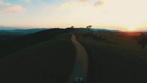 Sunset in a Montain Video stock 108806643