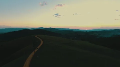 Sunset in a Montain Video stock 108806712